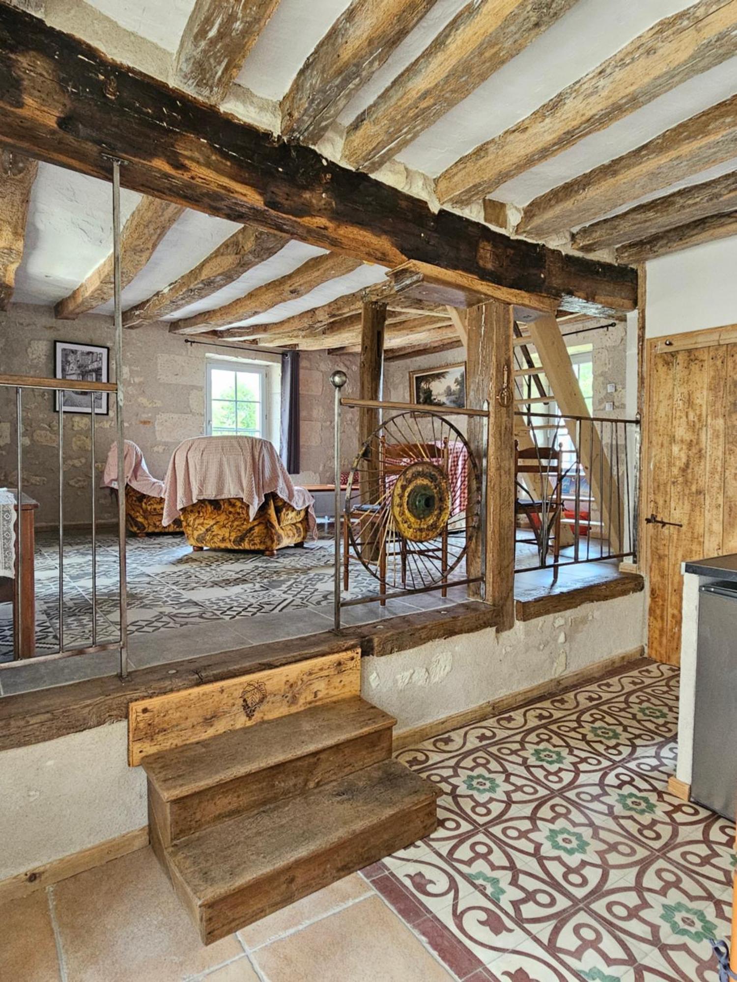 Moulin De Galerne, Le Gite Du Boulanger Seigy エクステリア 写真